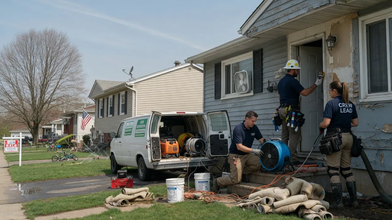 Flood Cleanup in New Palestine, IN near me