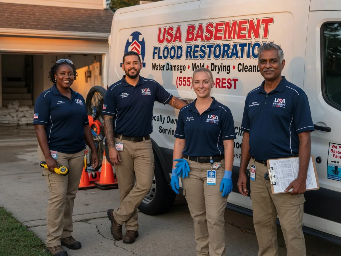 Basement Flood Cleanup company in New Palestine, IN